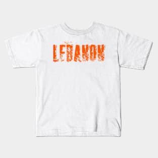 Lebanon tag Kids T-Shirt